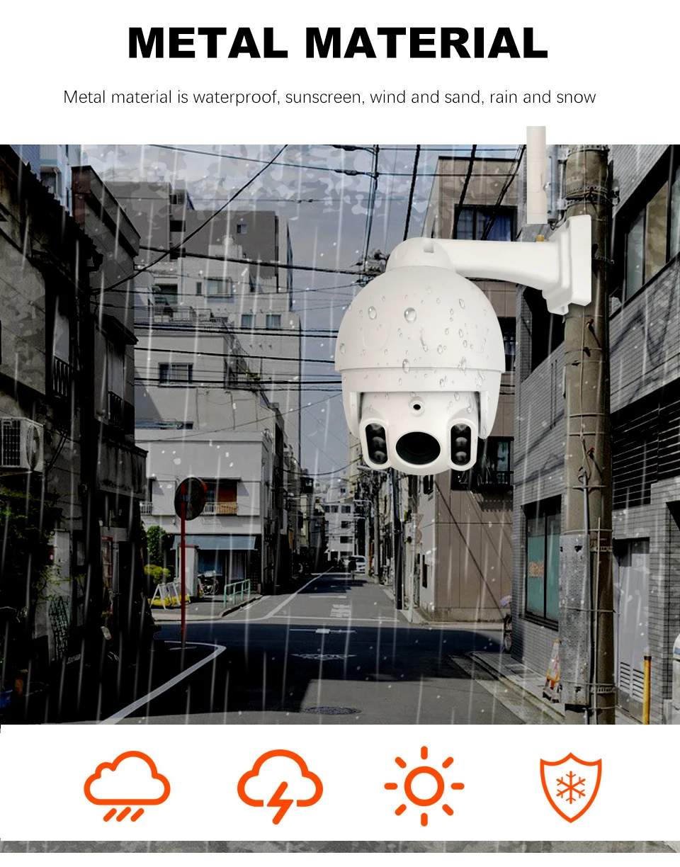 5MP Tuya WIFI HaLow IP Camera Wifi Night Vision AI Motion Detection Engineering Level Video Surveillance Security Tuya Smart Life Camera