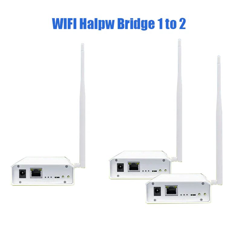 XiVision WiFi HaLow Wireless Bridge (Enhanced Version) - 3km Long-Distance Transmission | Faster Speed & Stronger Penetration