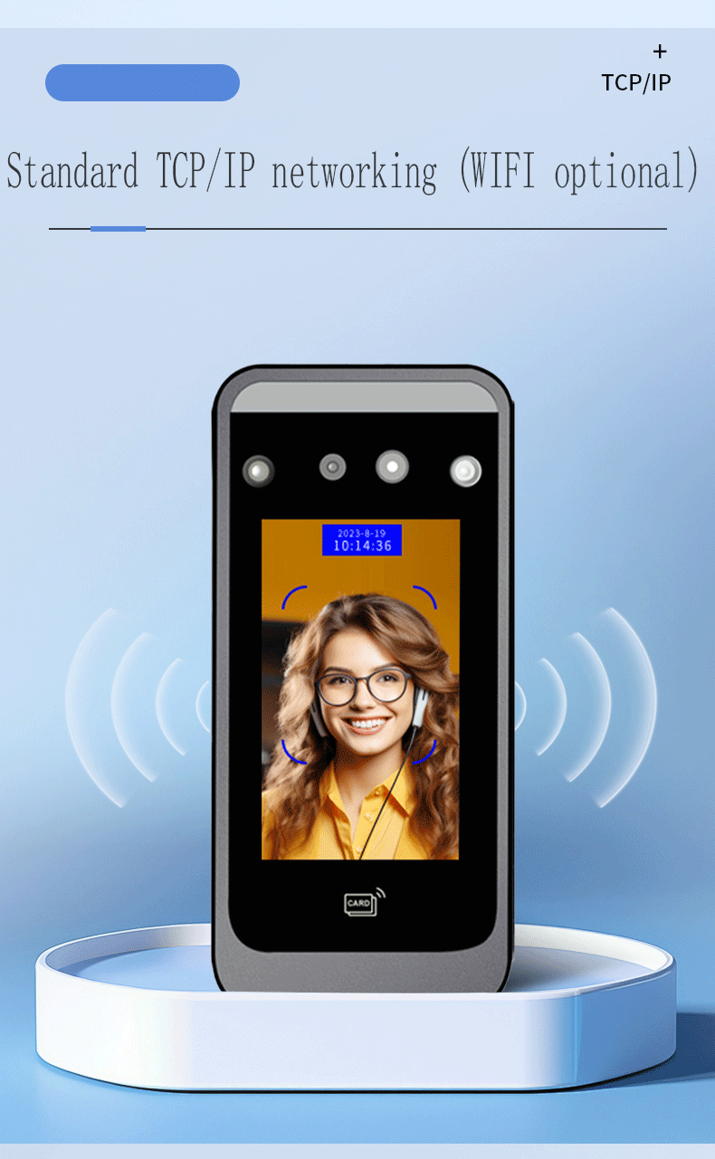 Multi-Modal Facial Recognition Elevator Control System - Advanced Access Control with Password, Swipe, and Fingerprint Recognition