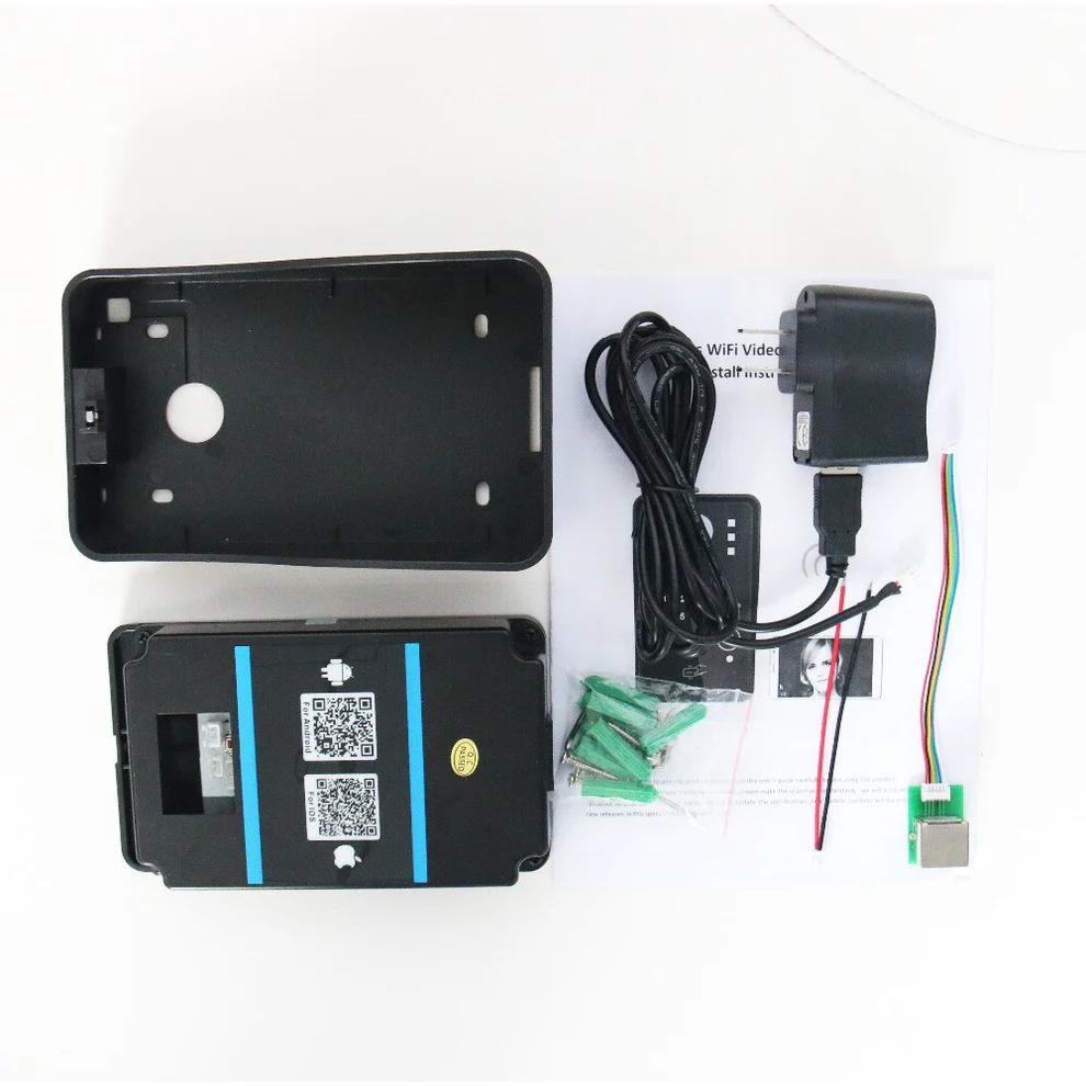 HD 720P Wireless Video Intercom Doorbell | Night Vision, Waterproof, Remote Control Unlock