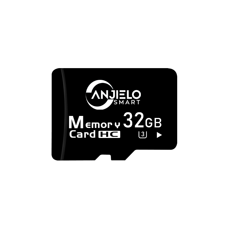 Anjielo Smart 32GB Class 3 TF Micro SD HC Memory Card, High Speed Storage Card for Video Intercom Doorbell Recording
