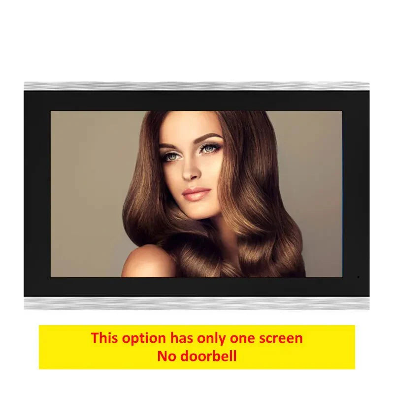 Anjielo1080P 10-Inch IP Video Intercom Touch Screen Big Tuya Wireless Wifi POE Wired Doorbell for Villa Flat RFID Access Control