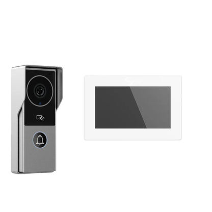 XiVision 140° Wide View FHD 1080P Doorbell - Touch Screen Wired Video Intercom | Home Security Visual Intercom Kit