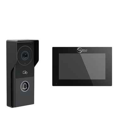 XiVision 140° Wide View FHD 1080P Doorbell - Touch Screen Wired Video Intercom | Home Security Visual Intercom Kit
