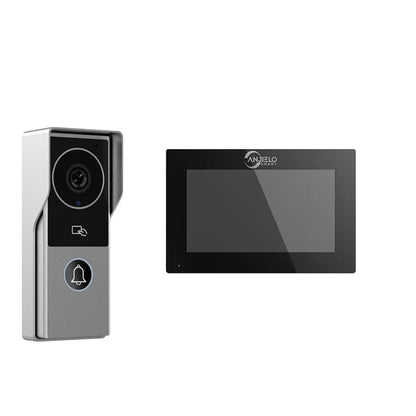 XiVision 140° Wide View FHD 1080P Doorbell - Touch Screen Wired Video Intercom | Home Security Visual Intercom Kit