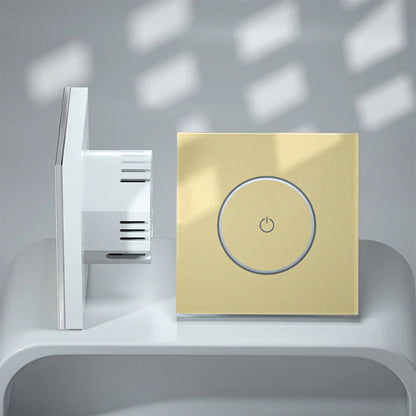 Tuya WiFi Smart Wall Switch - 1/2/3 Gang Touch Sensor LED Light Switch for Effortless Smart Home Living