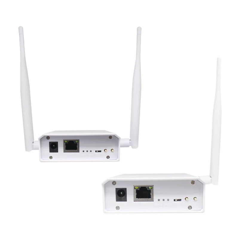 Anjielo WiFi HaLow Wireless Bridge Extender Enhanced Edition for 3km Long Distance Powerful High Gain 2.4&IEEE 802.11ah Antenna Dual antennas stronger signal and penetration