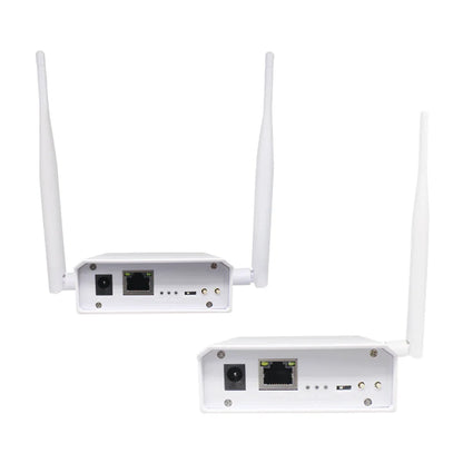 Anjielo WiFi HaLow Wireless Bridge Extender Enhanced Edition for 3km Long Distance Powerful High Gain 2.4&IEEE 802.11ah Antenna Dual antennas stronger signal and penetration