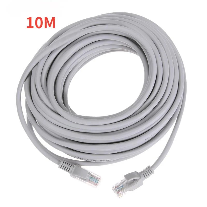 XiVision High speed Cat5e Ethernet Patch Cable, Male to Male RJ45 LAN Cord, 1M-40M Optional, Gold Plated Connector for POE IP camera