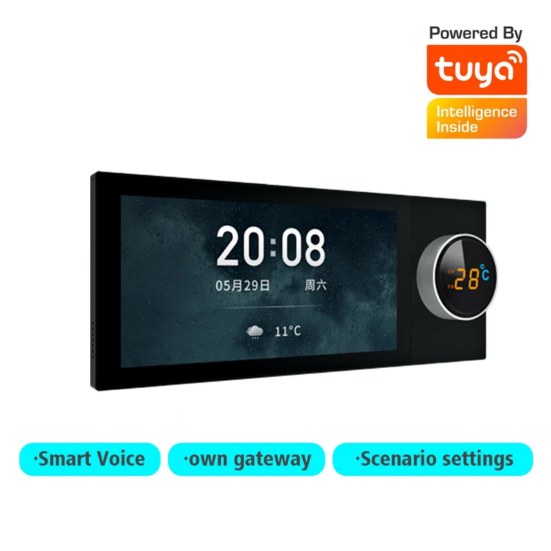Anjielo Tuya Smart Central Control Whole House Smart Home 4-12 Inch Central Control Touch Smart Home
