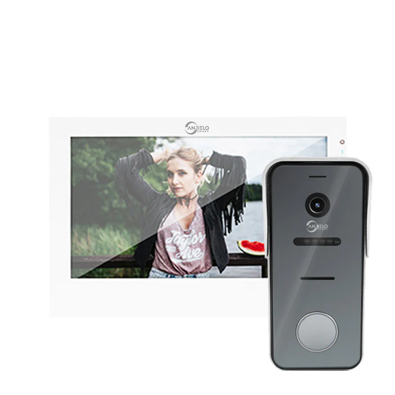 XiVision  7 inch Touch Screen Video Doorbell  1080P Wide Angle Camera  Ideal for Apartment Villa  Home Security