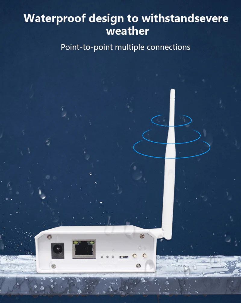 XiVision Dual AntennaHaLow wireless bridge extender 1km distance high gain Wifi large range fast transmission speed strong penetration