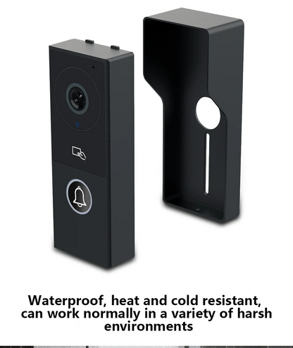 XiVision 140° Wide View FHD 1080P Doorbell - Touch Screen Wired Video Intercom | Home Security Visual Intercom Kit