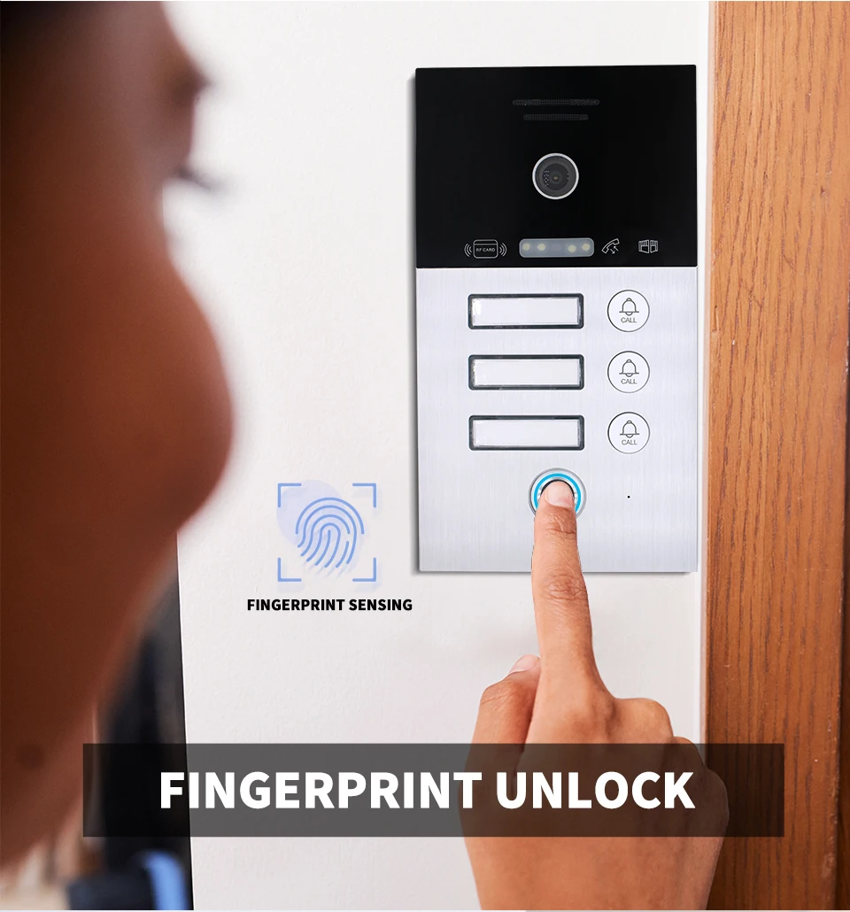 XiVision  7 inch 1080P Tuya WiFi Wireless Video Intercom for Apartment - Supports 1/2/3 Floors, Video Doorphone Call WiFi Wireless Video Intercom for Apartment - Supports 1/2/3 Floors, Video Doorphone Call