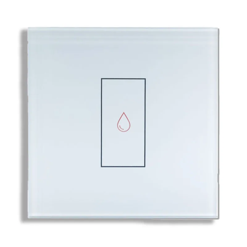 Tuya 20A WiFi Voice-Enabled Smart Water Heater Switches - Touch Wall Panel with Timer Control