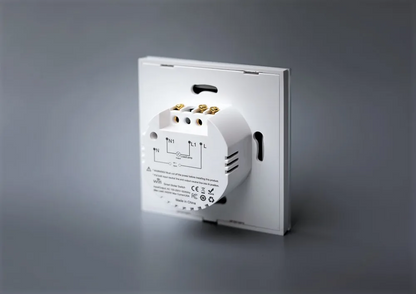 Tuya 20A WiFi Voice-Enabled Smart Water Heater Switches - Touch Wall Panel with Timer Control