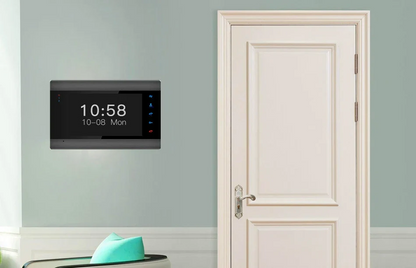 XiVision 7 Inch Home Video Intercom Doorbell for Apartment - Night Vision  Motion Detection for Enhanced Home Security