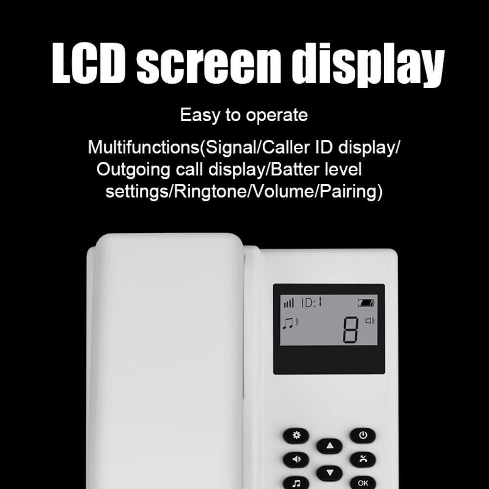 2.4GHz Wireless Intercom Warehouse Office Wireless Voice Intercom Apartment Villa Walkie-talkie Home Wireless Doorman Phone