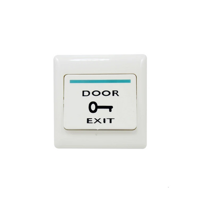 Door exit button door exit sign automatic reset door exit switch Durable Door Exit Button with Clear Labeling for Easy Access Control