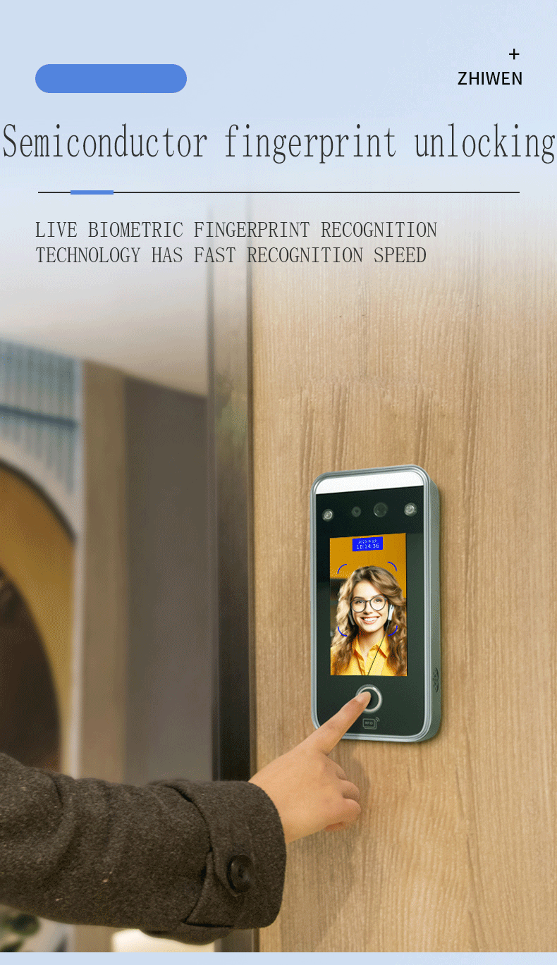Multi-Modal Facial Recognition Elevator Control System - Advanced Access Control with Password, Swipe, and Fingerprint Recognition