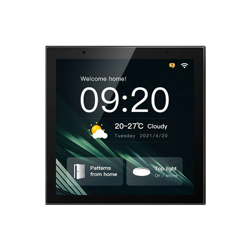 Tuya 4-Inch Smart Home Control Panel - WiFi-Enabled Central Controller with LCD Touch Screen for Remote Home Automation
