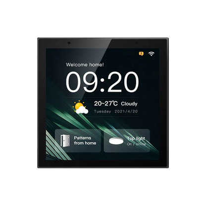 Tuya 4-Inch Smart Home Control Panel - WiFi-Enabled Central Controller with LCD Touch Screen for Remote Home Automation