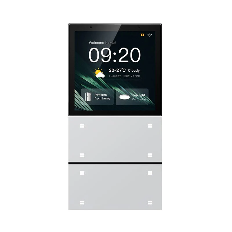 Tuya 4-Inch Smart Home Control Panel - WiFi-Enabled Central Controller with LCD Touch Screen for Remote Home Automation