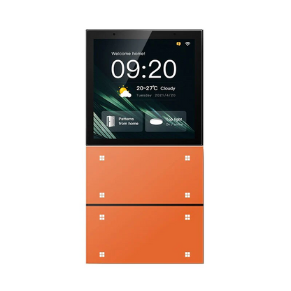 Tuya 4-Inch Smart Home Control Panel - WiFi-Enabled Central Controller with LCD Touch Screen for Remote Home Automation