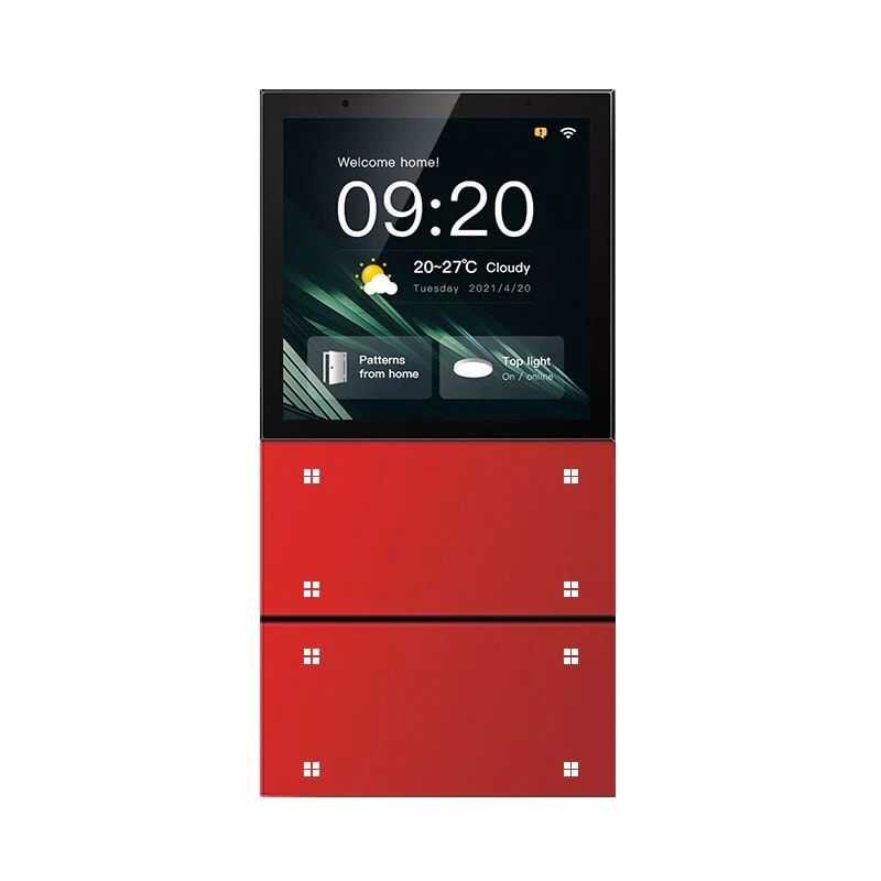 Tuya 4-Inch Smart Home Control Panel - WiFi-Enabled Central Controller with LCD Touch Screen for Remote Home Automation