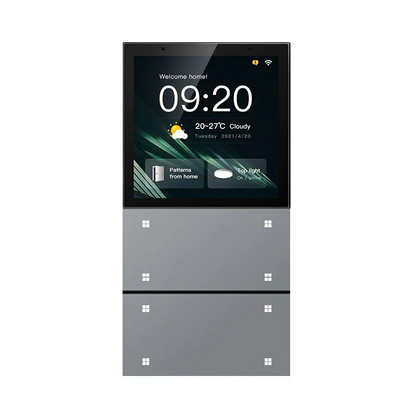 Tuya 4-Inch Smart Home Control Panel - WiFi-Enabled Central Controller with LCD Touch Screen for Remote Home Automation