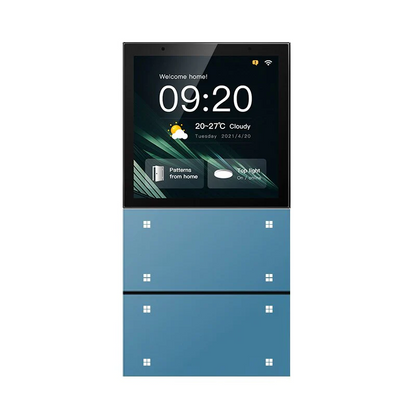 Tuya 4-Inch Smart Home Control Panel - WiFi-Enabled Central Controller with LCD Touch Screen for Remote Home Automation