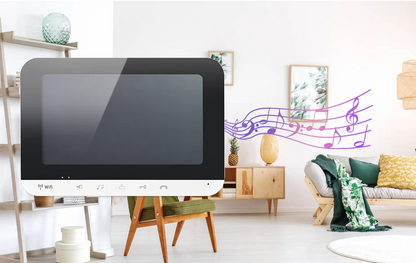 XiVision WiFi Video Doorphone Intercom System with Remote Control via iOS/Android App, Access Control, and Electric Lock Integration