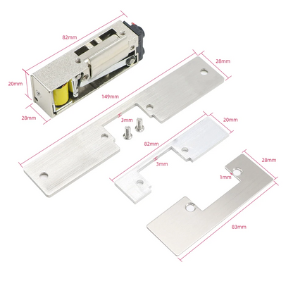 Smart Door Lock Power Supply Control – Miniature Access Control System Power for Home Gate Electric Locks
