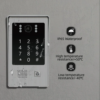 10 inch Screen Tuya 1080P WiFi Video Intercom Doorbell  Night Vision Camera for Home Security