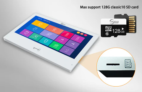 XiVision Tuya WiFi Smart Video Intercom System 10 inch 1080P Screen Motion Detection for Home Apartment