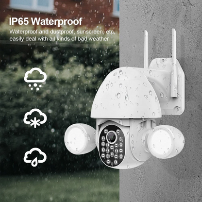 Tuya Smart Camera Security Surveillance Wifi 3MP HD Camera With Night Vision Automatic Track Waterproof for Home Office