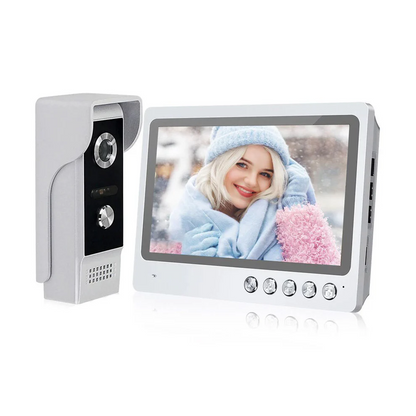 9 inch Home WiFi Video Intercom Doorbell  Night Vision Waterproof 32G TF Card Recording