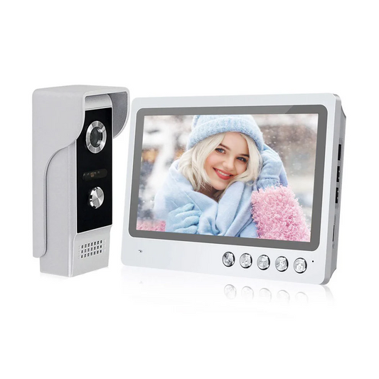 9 inch Home WiFi Video Intercom Doorbell  Night Vision Waterproof 32G TF Card Recording