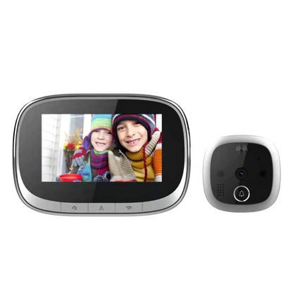 4.3Inch 170 Degree Video Doorbell Camera 1080P WiFi Visual Doorbell Call Intercom Infrared Night Vision Security Monitoring
