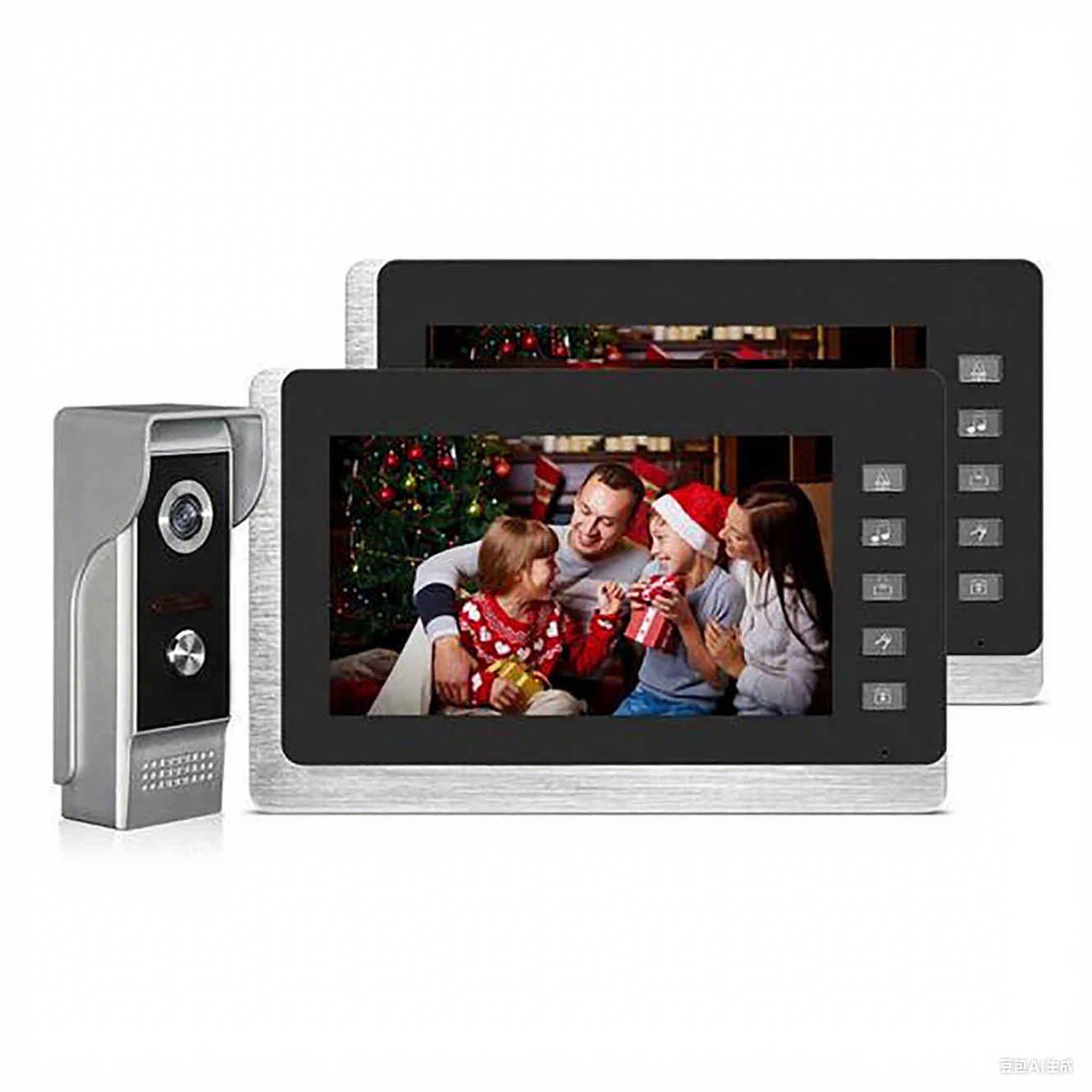 7 inch Video Intercom System Doorbell Night Vision IR 700TVL Waterproof Door Camera Unlock for Home Apartment Video Door Phone Kit