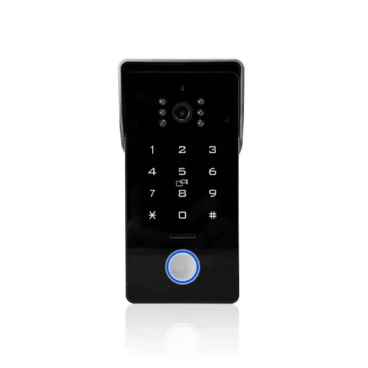 Tuya Smart IP Two-line Waterproof Wide Angle Lens with RFID Card Passcode Doorbell