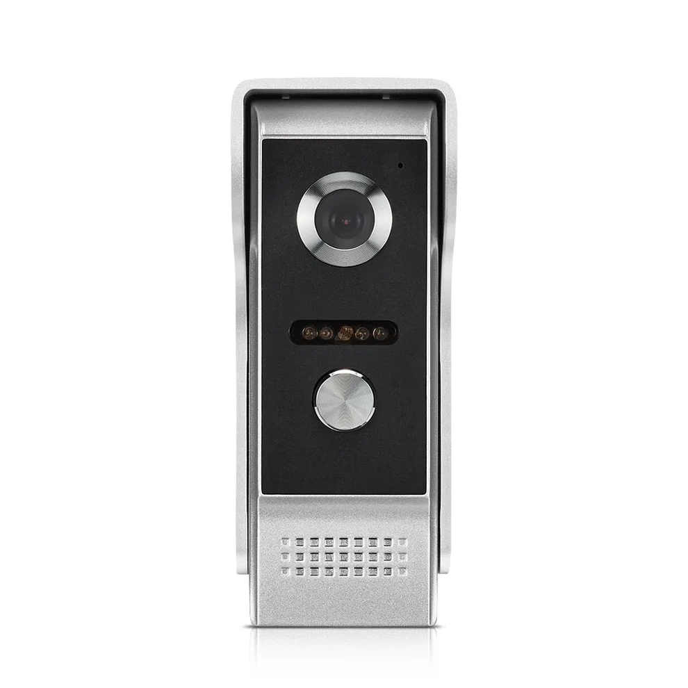 4.3 inch Wired Video Door Phone System Visual Intercom Doorbell with IR Night Vison 700TVL Outdoor Camera