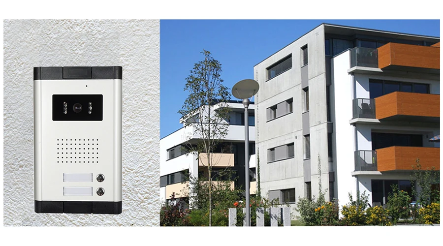 9 inch Indoor Monitor for Apartment Video Intercom IR Night Vision Camera Video Entryphone