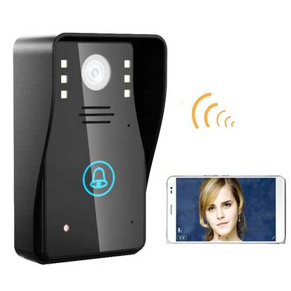 HD 720P Wireless Video Intercom Doorbell | Night Vision, Waterproof, Remote Control Unlock