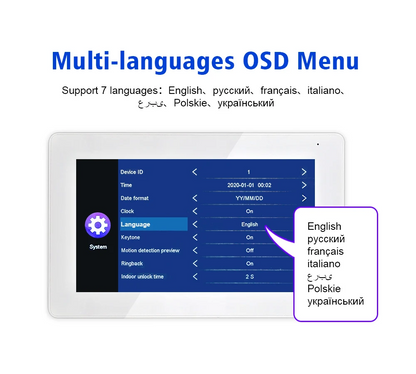 Tuya Smart Wifi Video Doorphone Intercom 10 Inch HD Screen 1080P Camera Outdoor Doorbell for Home Safety Protection