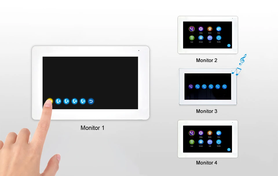 1080P Video Intercom Video Door Bell Camera Wifi Doorphone Doorbell Portero Night Vision Wide Angle for Home Security