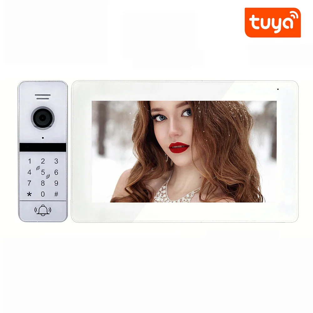1080P Video Intercom Video Door Bell Camera Wifi Doorphone Doorbell Portero Night Vision Wide Angle for Home Security