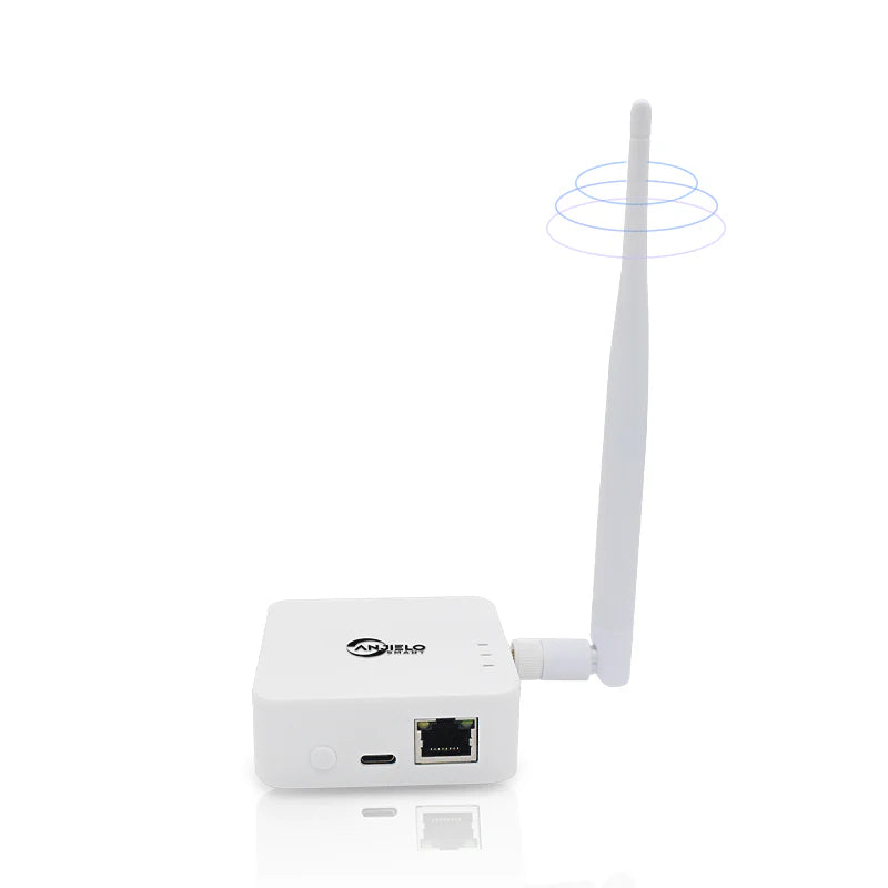 XiVision WIFI HaLow Bridge with Type-C Power Supply - 1000m Long-Range Fast Speed Strong Penetration  Stable Network for Outdoor Use