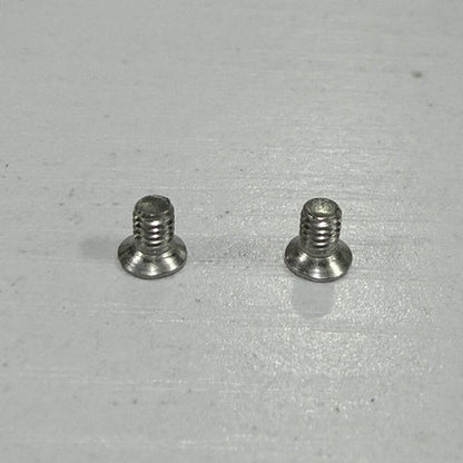 XiVision Doorbell Screw KM2.5X4MM flat head machine screws, silver, stainless steel