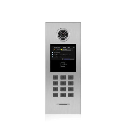 XiVision 7 Inch Screen IP Video Intercom with RFID Card Access Control – Tuya Smart System for Apartment Building & Home Doorbell